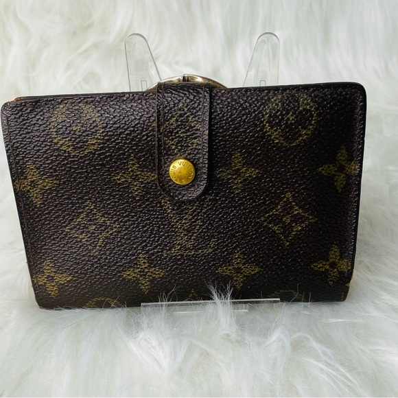Louis Vuitton Vintage Viennois Wallet with Kisslock. Authentic and rare. - Picture 4 of 17